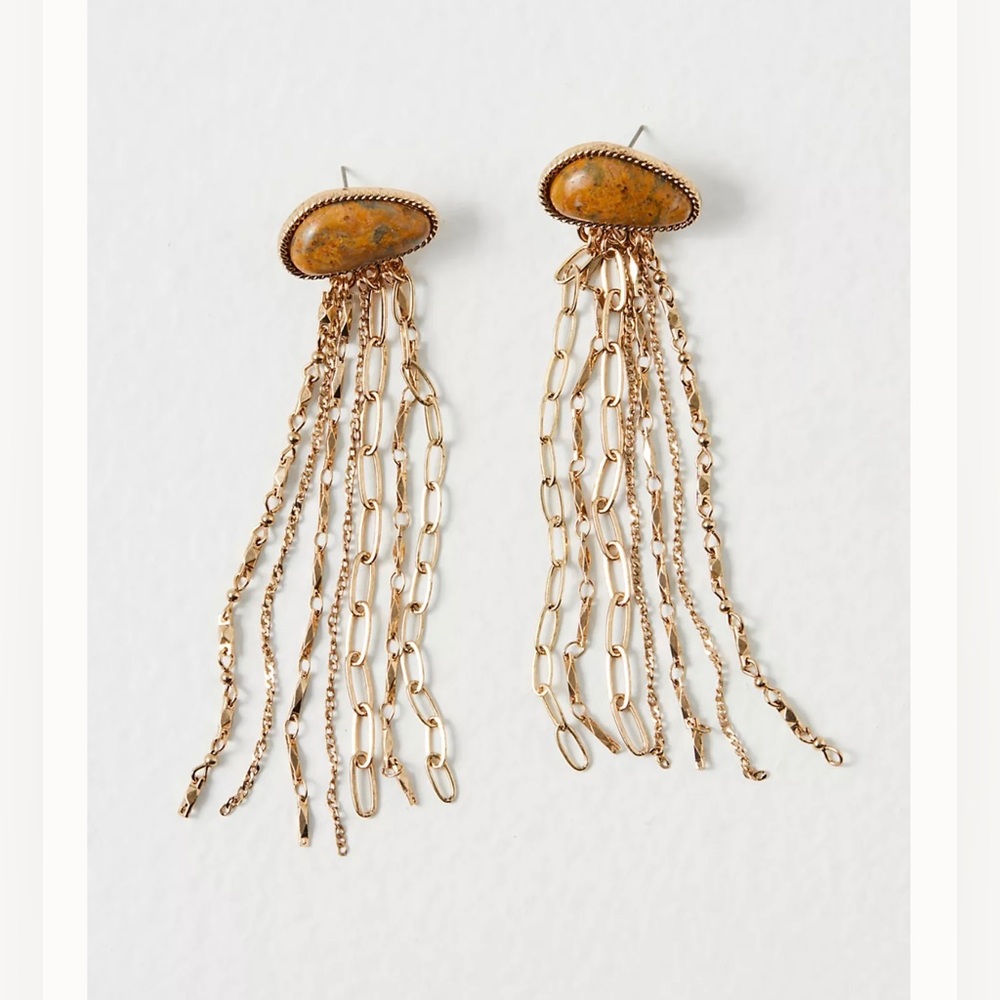 Free people wild honey dangle earring